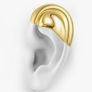 Pair Of Brand New Clip On Earrings. Auricle Cuff With 18K Gold. Price for 2!!!